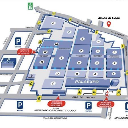 Apartament Attico Ai Cedri Werona Zewnętrze zdjęcie